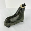 Vintage Stone Musk ox Sculpture Signed L Kootoo