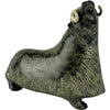 Vintage Stone Musk ox Sculpture Signed L Kootoo