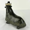 Vintage Stone Musk ox Sculpture Signed L Kootoo