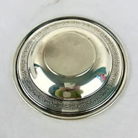 Vintage Towle Virginia Carvel Sterling Silver Shallow Bowl