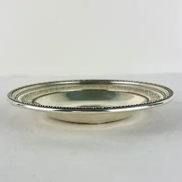 Vintage Towle Virginia Carvel Sterling Silver Shallow Bowl