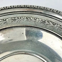 Vintage Towle Virginia Carvel Sterling Silver Shallow Bowl