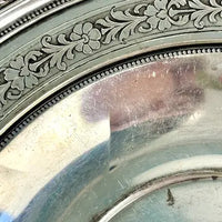 Vintage Towle Virginia Carvel Sterling Silver Shallow Bowl