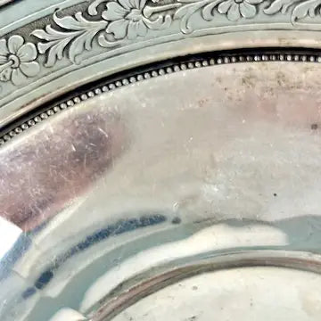 Vintage Towle Virginia Carvel Sterling Silver Shallow Bowl