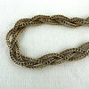 Vintage UnoAErre Italian 14k Gold Braided Bracelet