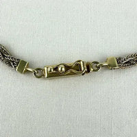 Vintage UnoAErre Italian 14k Gold Braided Bracelet