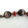 Vintage Venetian Wedding Cake Bead Necklace
