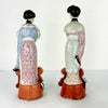 Vintage Wei Hong Tai Chinese Famille Rose Porcelain Geisha