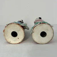 Vintage Wei Hong Tai Chinese Famille Rose Porcelain Geisha