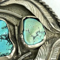 Vintage Western Wear Native American Statement Belt Buckle
