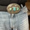 Vintage Western Wear Native American Statement Belt Buckle