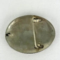 Vintage Western Wear Native American Statement Belt Buckle