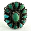 Vintage Zuni Petit Point Ring Size 8.5