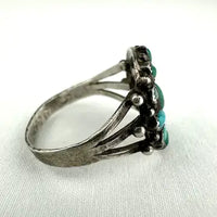 Vintage Zuni Petit Point Ring Size 8.5