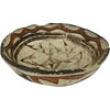 Vintage Zuni Polychrome Bowl with Spirit Line Signed