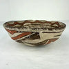 Vintage Zuni Polychrome Bowl with Spirit Line Signed